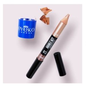 NWOT Eyeko London Double Act Shadow Stick with Sharpener